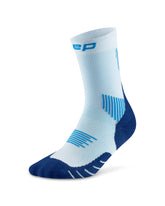Core Run 5.0 Mid Cut Socks Men - Ice/Blue
